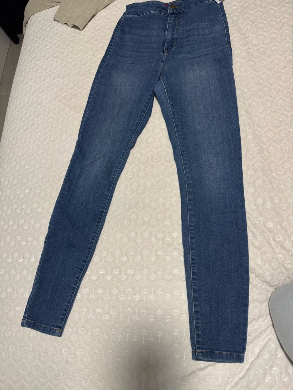 Guess Dark Blue High-Rise Slim Jeans